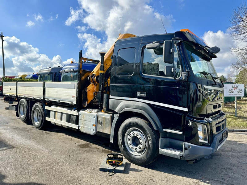 Volvo FMX 370 6x2 PRITSCHE 6M35 + KRAN EFFER 215/6S -*127.000km* - LIFT AXLE - DOUBLE WHEELS - I SHIFT - EURO 6 - BE PAPERS - Kamion me karroceri të hapur, Kamion me vinç: foto 1 Volvo FMX 370 6x2 PRITSCHE 6M35 + KRAN EFFER 215/6S -*127.000km* - LIFT AXLE - DOUBLE WHEELS - I SHIFT - EURO 6 - BE PAPERS - Kamion me karroceri të hapur, Kamion me vinç: foto 1