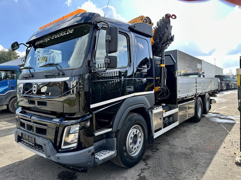 Volvo FMX 370 6x2 PRITSCHE 6M35 + KRAN EFFER 215/6S -*127.000km* - LIFT AXLE - DOUBLE WHEELS - I SHIFT - EURO 6 - BE PAPERS - Kamion me karroceri të hapur, Kamion me vinç: foto 4 Volvo FMX 370 6x2 PRITSCHE 6M35 + KRAN EFFER 215/6S -*127.000km* - LIFT AXLE - DOUBLE WHEELS - I SHIFT - EURO 6 - BE PAPERS - Kamion me karroceri të hapur, Kamion me vinç: foto 4