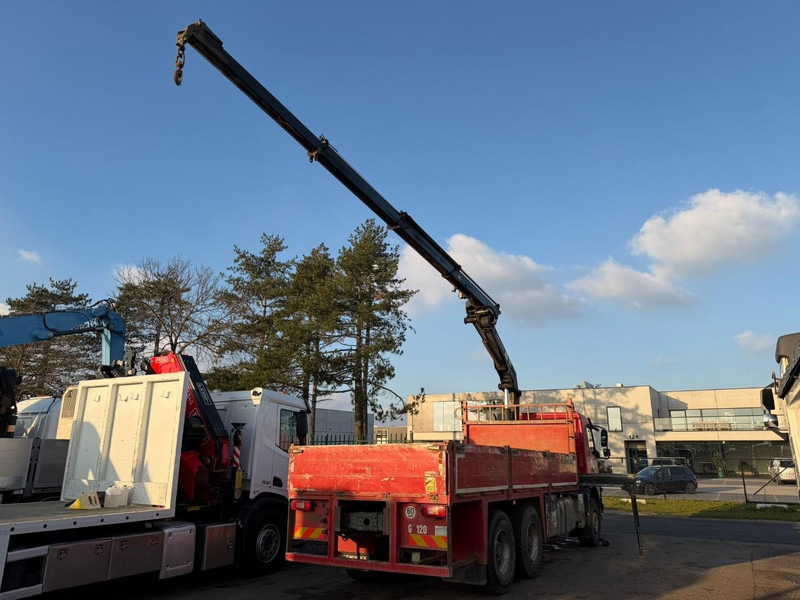 Volvo FMX 420 6X4 PRITSCHE + KRAN HMF 1720 + winch + radio - BIG AXLES / HUB REDUCTION - STEEL SPRING / BLATT - PLATFORM 6m10 - Kamion me karroceri të hapur, Kamion me vinç: foto 3 Volvo FMX 420 6X4 PRITSCHE + KRAN HMF 1720 + winch + radio - BIG AXLES / HUB REDUCTION - STEEL SPRING / BLATT - PLATFORM 6m10 - Kamion me karroceri të hapur, Kamion me vinç: foto 3