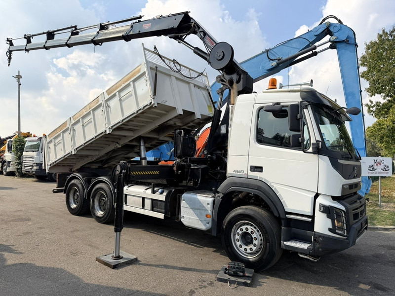 Volvo FMX 460 6x4 TIPPER + CRANE HIAB 244 E-5 HIPRO - ROTATOR - RADIO - *349.000km* - EURO 6 - 13T AXLES - BE TRUCK - Kamion vetëshkarkues, Kamion me vinç: foto 1 Volvo FMX 460 6x4 TIPPER + CRANE HIAB 244 E-5 HIPRO - ROTATOR - RADIO - *349.000km* - EURO 6 - 13T AXLES - BE TRUCK - Kamion vetëshkarkues, Kamion me vinç: foto 1
