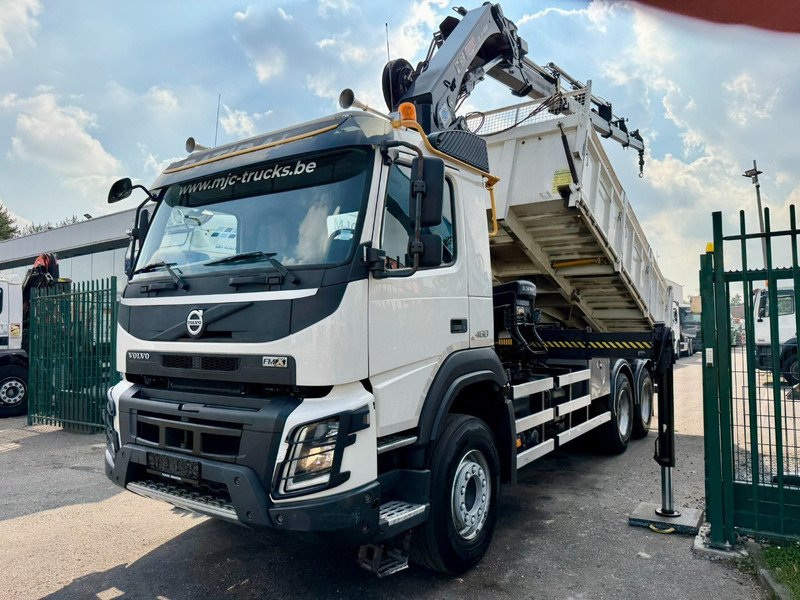 Volvo FMX 460 6x4 TIPPER + CRANE HIAB 244 E-5 HIPRO - ROTATOR - RADIO - *349.000km* - EURO 6 - 13T AXLES - BE TRUCK - Kamion vetëshkarkues, Kamion me vinç: foto 3 Volvo FMX 460 6x4 TIPPER + CRANE HIAB 244 E-5 HIPRO - ROTATOR - RADIO - *349.000km* - EURO 6 - 13T AXLES - BE TRUCK - Kamion vetëshkarkues, Kamion me vinç: foto 3