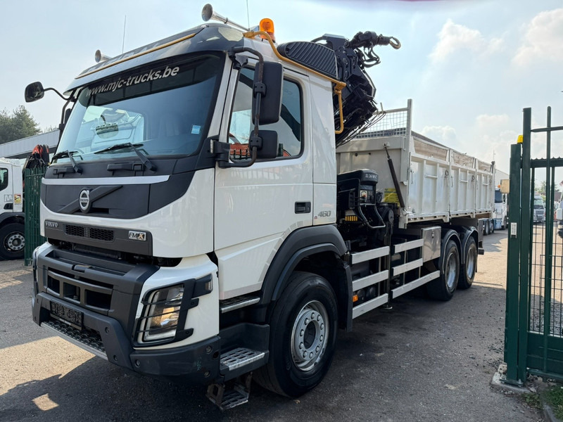 Volvo FMX 460 6x4 TIPPER + CRANE HIAB 244 E-5 HIPRO - ROTATOR - RADIO - *349.000km* - EURO 6 - 13T AXLES - BE TRUCK - Kamion vetëshkarkues, Kamion me vinç: foto 4 Volvo FMX 460 6x4 TIPPER + CRANE HIAB 244 E-5 HIPRO - ROTATOR - RADIO - *349.000km* - EURO 6 - 13T AXLES - BE TRUCK - Kamion vetëshkarkues, Kamion me vinç: foto 4