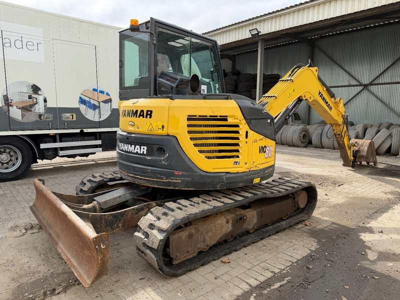 Yanmar VIO 80 - EXTRA HYDR F - 2013h - BLADE - A/C - HYDR QUICKHITCH - CE - BE MACHINE - Miniekskavator: foto 3 Yanmar VIO 80 - EXTRA HYDR F - 2013h - BLADE - A/C - HYDR QUICKHITCH - CE - BE MACHINE - Miniekskavator: foto 3
