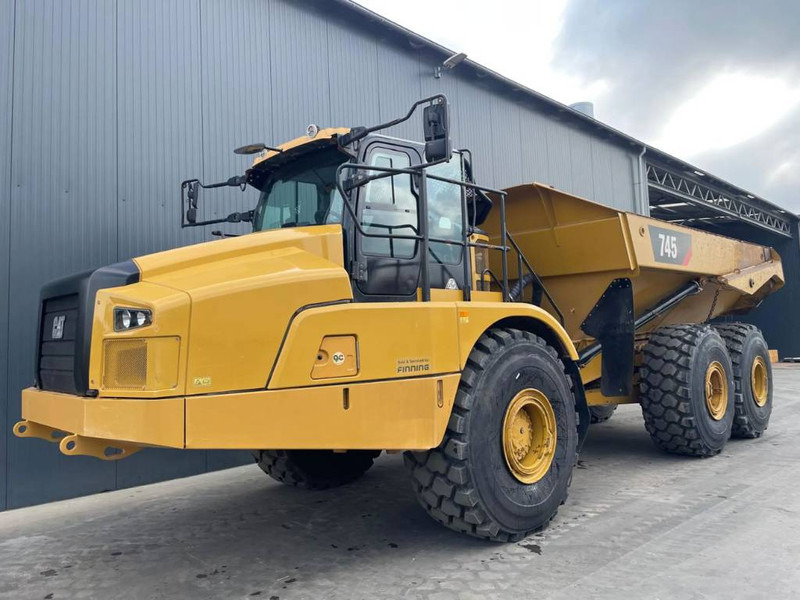Shkarkues teleskopik Cat 745 04A - New Tires: foto 1