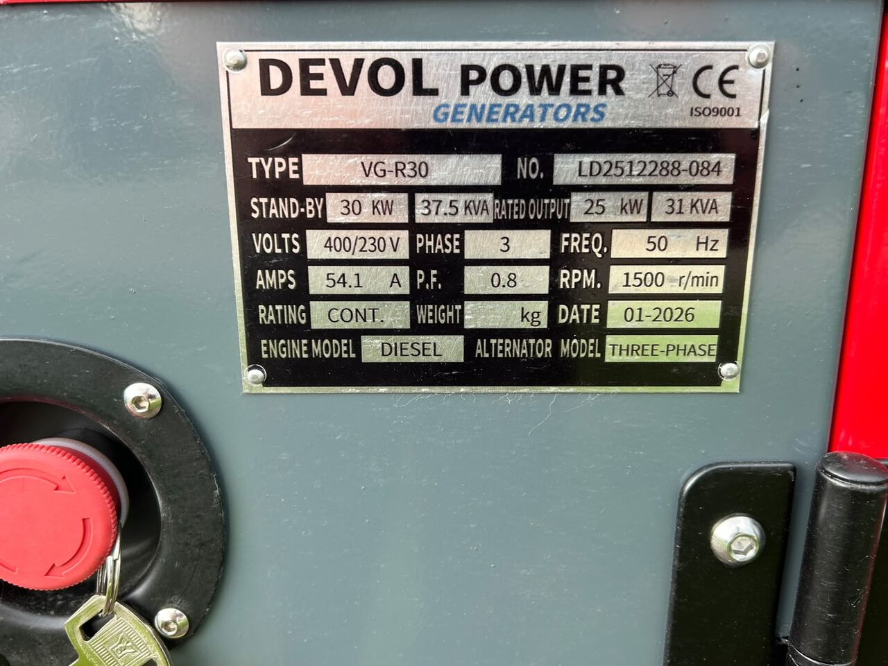 DEVOL POWER VG-R30 - Set gjeneratori: foto 3 DEVOL POWER VG-R30 - Set gjeneratori: foto 3