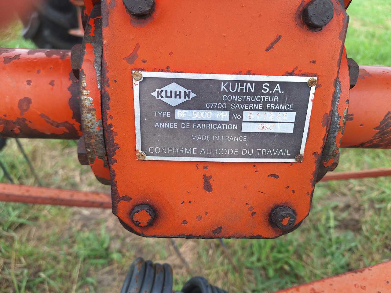 KUHN GF5000MH - Barkthyese/ Shkundës bari: foto 5 KUHN GF5000MH - Barkthyese/ Shkundës bari: foto 5
