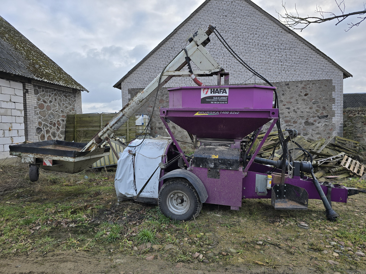 MURSKA 1400 S2x2 - Vagon për përzierjen e foragjereve: foto 3 MURSKA 1400 S2x2 - Vagon për përzierjen e foragjereve: foto 3