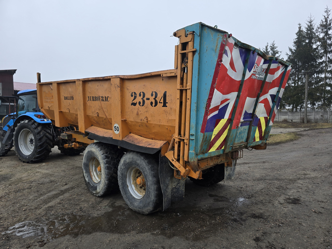 ROLLAND TURBOVRAC  23-34 - Rimorkio bujqësore vetëshkarkuese/ Shkarkues: foto 5 ROLLAND TURBOVRAC  23-34 - Rimorkio bujqësore vetëshkarkuese/ Shkarkues: foto 5