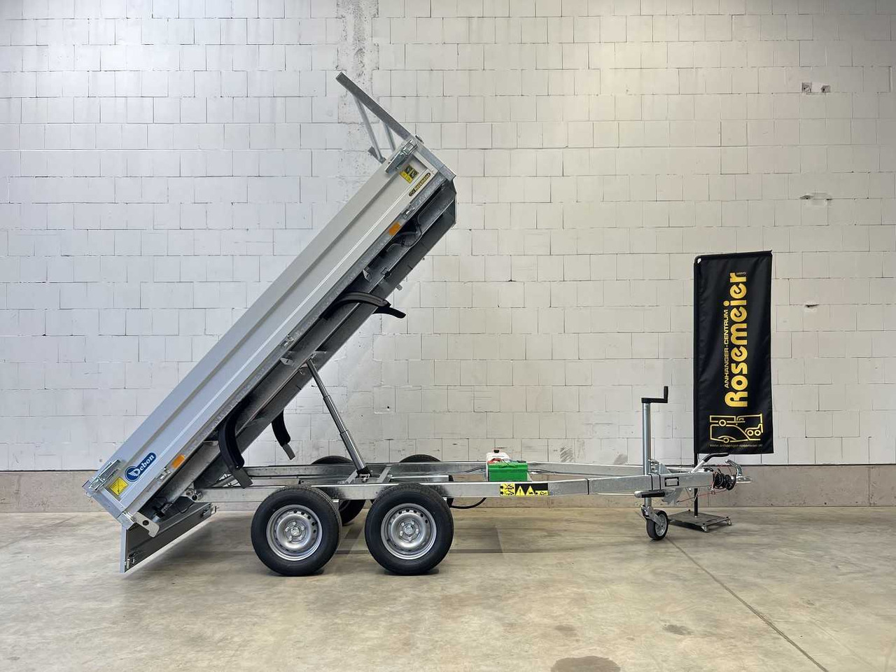 CHEVAL LIBERTE DEBON PW1.2E Lux E-Pumpe Rückwärtskipper - Rimorkio vetëshkarkuese: foto 1 CHEVAL LIBERTE DEBON PW1.2E Lux E-Pumpe Rückwärtskipper - Rimorkio vetëshkarkuese: foto 1