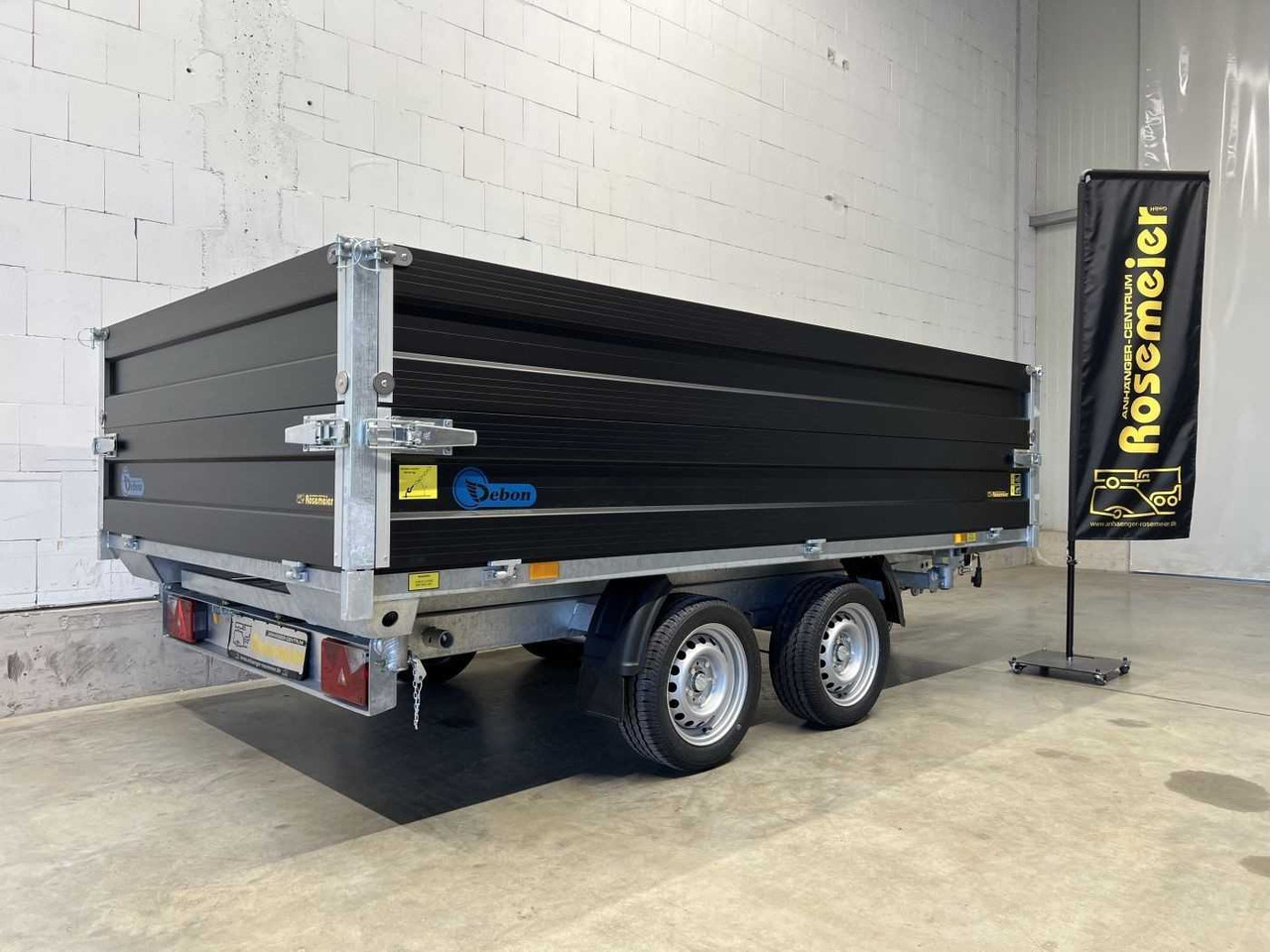 CHEVAL LIBERTE DEBON PW3.3E Black BWEH Dreiseitenkipper - Rimorkio vetëshkarkuese: foto 4 CHEVAL LIBERTE DEBON PW3.3E Black BWEH Dreiseitenkipper - Rimorkio vetëshkarkuese: foto 4