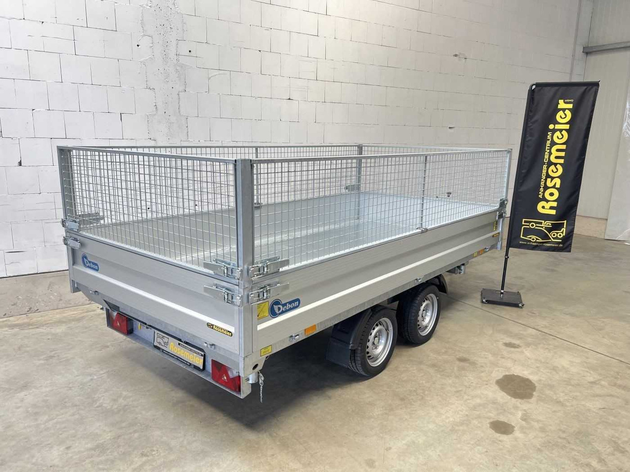 CHEVAL LIBERTE DEBON PW3.6E Gitter Dreiseitenkipper - Rimorkio vetëshkarkuese: foto 4 CHEVAL LIBERTE DEBON PW3.6E Gitter Dreiseitenkipper - Rimorkio vetëshkarkuese: foto 4