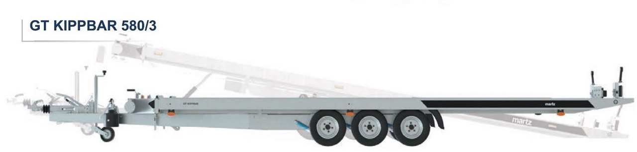 MARTZ GT Kippbar 580/3 3,5T ALB Autotransporter - Rimorkio autotransportuese: foto 1 MARTZ GT Kippbar 580/3 3,5T ALB Autotransporter - Rimorkio autotransportuese: foto 1
