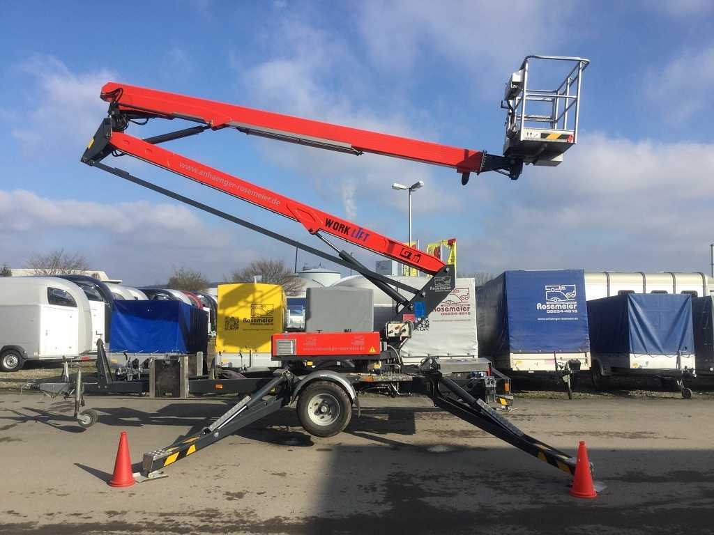 PAUS Lift GT 18A Sonderanhänger Mietgerät Maschinentransporter - Platformë ajrore me rimorkio: foto 3 PAUS Lift GT 18A Sonderanhänger Mietgerät Maschinentransporter - Platformë ajrore me rimorkio: foto 3