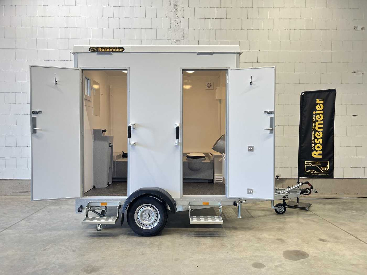 ROSEMEIER EW TA-NO 1 Damen, 1 Herren - Tank U Toilettenanhänger - Rimorkio: foto 2 ROSEMEIER EW TA-NO 1 Damen, 1 Herren - Tank U Toilettenanhänger - Rimorkio: foto 2