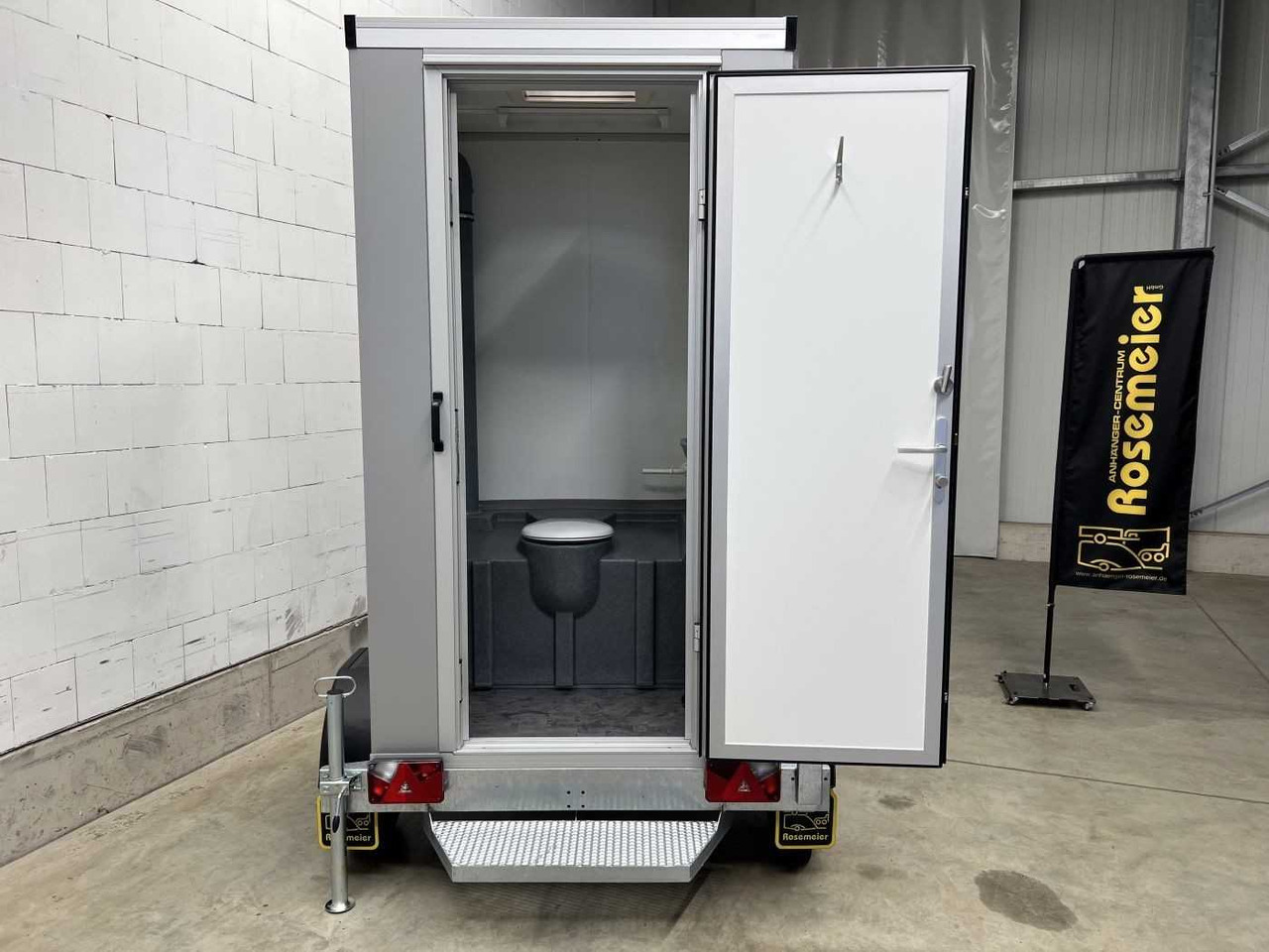 ROSEMEIER VE Baustellentoilette Comfort TUA Toilettenanhänger - Rimorkio: foto 3 ROSEMEIER VE Baustellentoilette Comfort TUA Toilettenanhänger - Rimorkio: foto 3