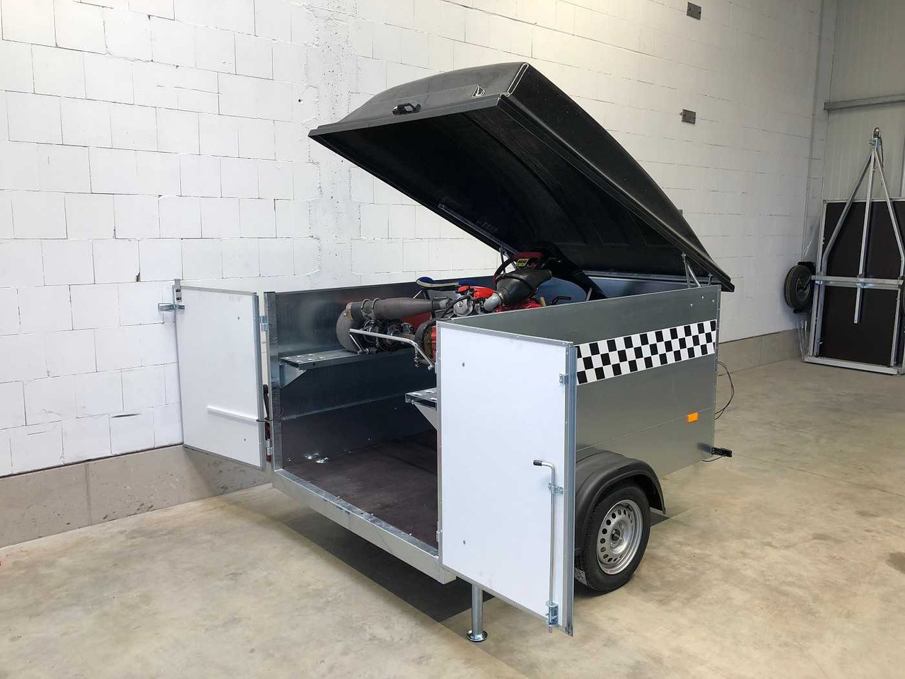 Rimorkio i ri VEZEKO Kart 2 Deckelanhänger: foto 1