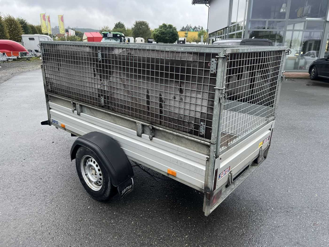 SARIS BMG135V McAlu Compact Gitter Kastenanhänger gebr - Rimorkio makine: foto 5 SARIS BMG135V McAlu Compact Gitter Kastenanhänger gebr - Rimorkio makine: foto 5