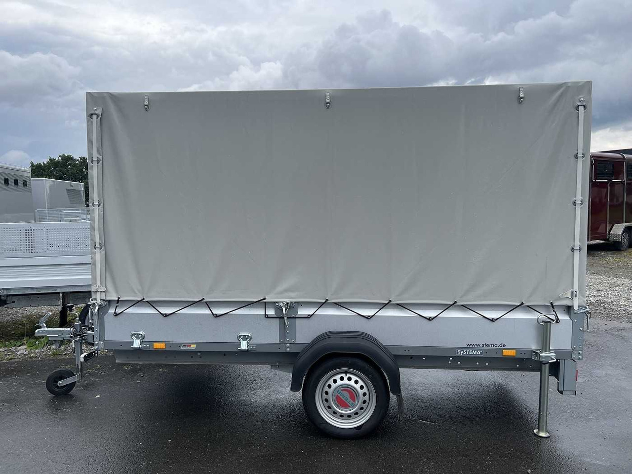 Rimorkio makine STEMA Rex 30 Plane Kastenanhänger ungebremst: foto 10