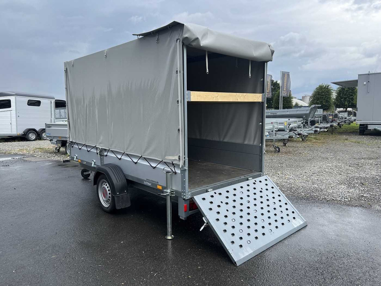 Rimorkio makine STEMA Rex 30 Plane Kastenanhänger ungebremst: foto 13