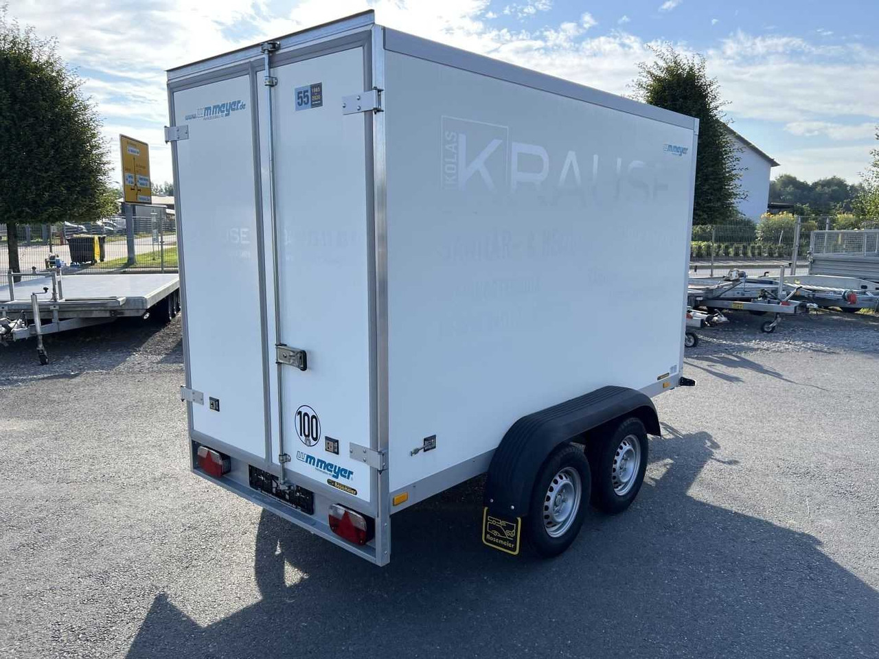 WM MEYER EG-AZ25 Kofferanhänger - Rimorkio me vagonetë të mbyllur: foto 3 WM MEYER EG-AZ25 Kofferanhänger - Rimorkio me vagonetë të mbyllur: foto 3