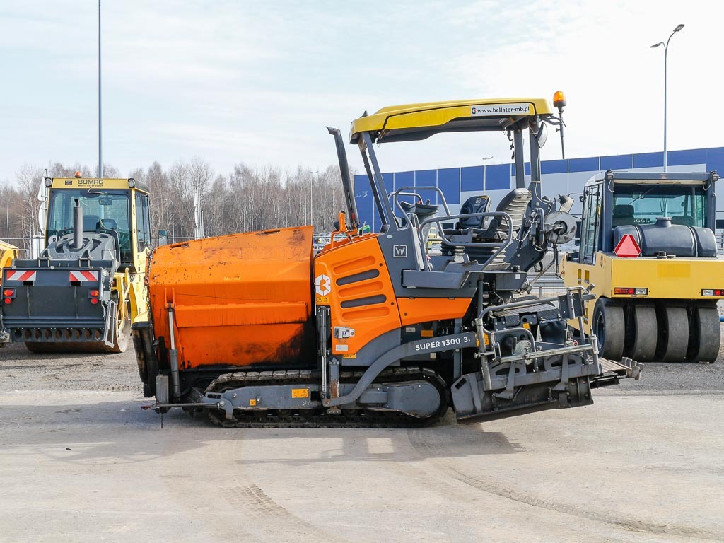 VÖGELE SUPER 1300-3i - Shtrues asfalti: foto 5 VÖGELE SUPER 1300-3i - Shtrues asfalti: foto 5