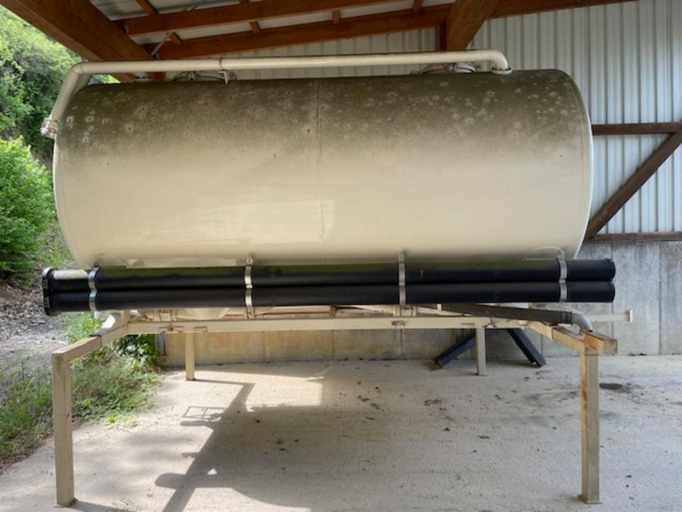 Wechselbrücke mit Silobehälter für den Mehltransport - Kontejner cisternë: foto 2 Wechselbrücke mit Silobehälter für den Mehltransport - Kontejner cisternë: foto 2