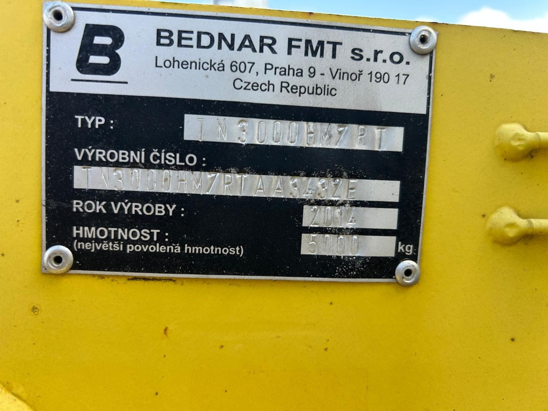 Bednar TN 3000 HM7RT - Kultivator: foto 4 Bednar TN 3000 HM7RT - Kultivator: foto 4