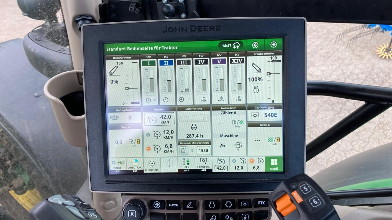 John Deere 6R 185 - Traktor: foto 5 John Deere 6R 185 - Traktor: foto 5