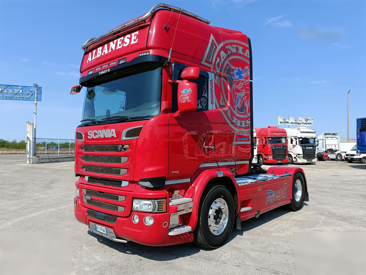 SCANIA R490 - Gjysmë-kamion: foto 1 SCANIA R490 - Gjysmë-kamion: foto 1