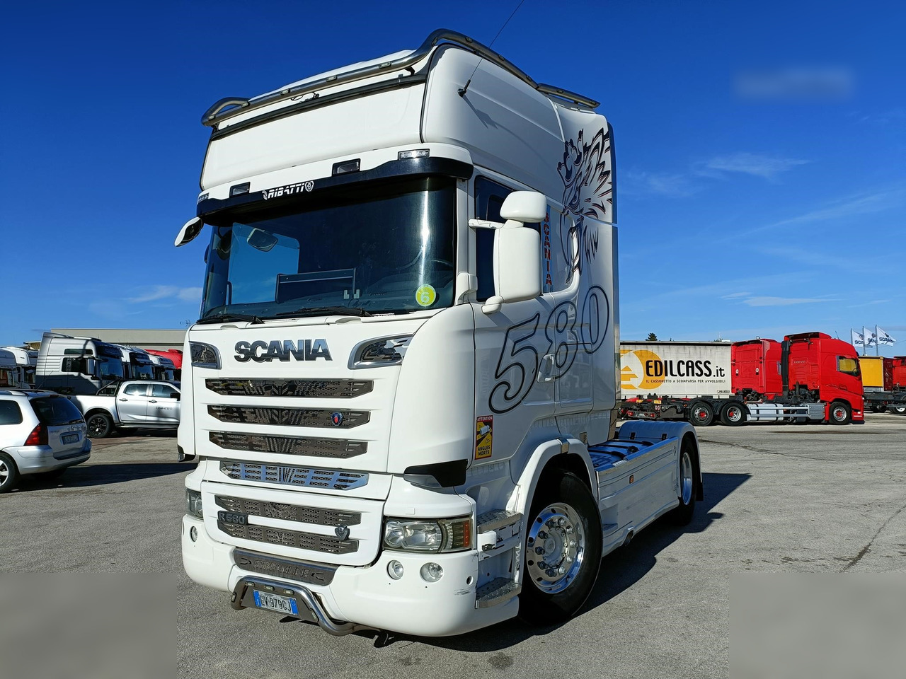 SCANIA R580 - Gjysmë-kamion: foto 2 SCANIA R580 - Gjysmë-kamion: foto 2