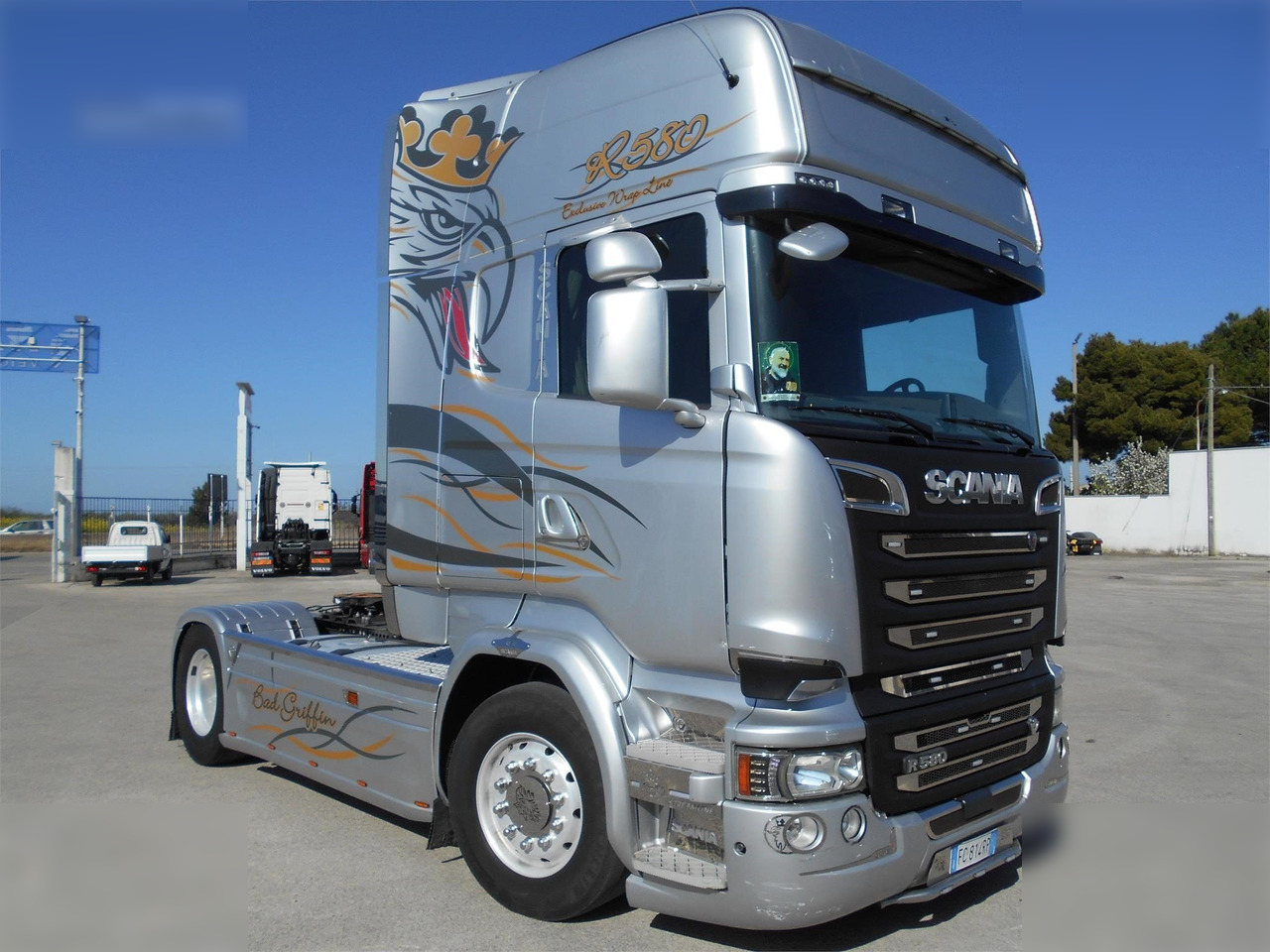 SCANIA R580 - Gjysmë-kamion: foto 2 SCANIA R580 - Gjysmë-kamion: foto 2
