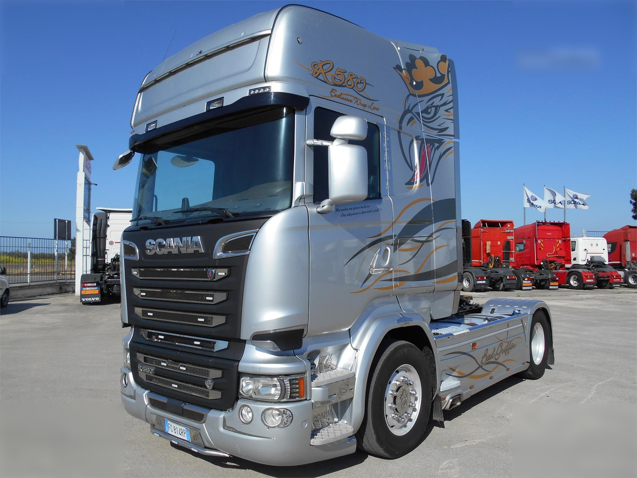 SCANIA R580 - Gjysmë-kamion: foto 1 SCANIA R580 - Gjysmë-kamion: foto 1