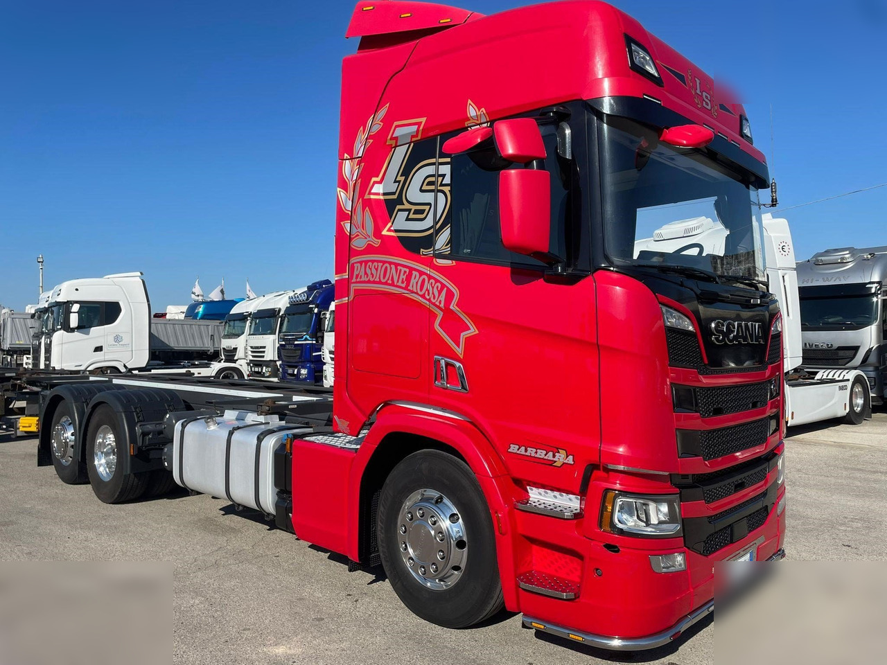 SCANIA R450 - Transportjer kontejnerësh/ Kamion me karroceri të çmontueshme: foto 1 SCANIA R450 - Transportjer kontejnerësh/ Kamion me karroceri të çmontueshme: foto 1