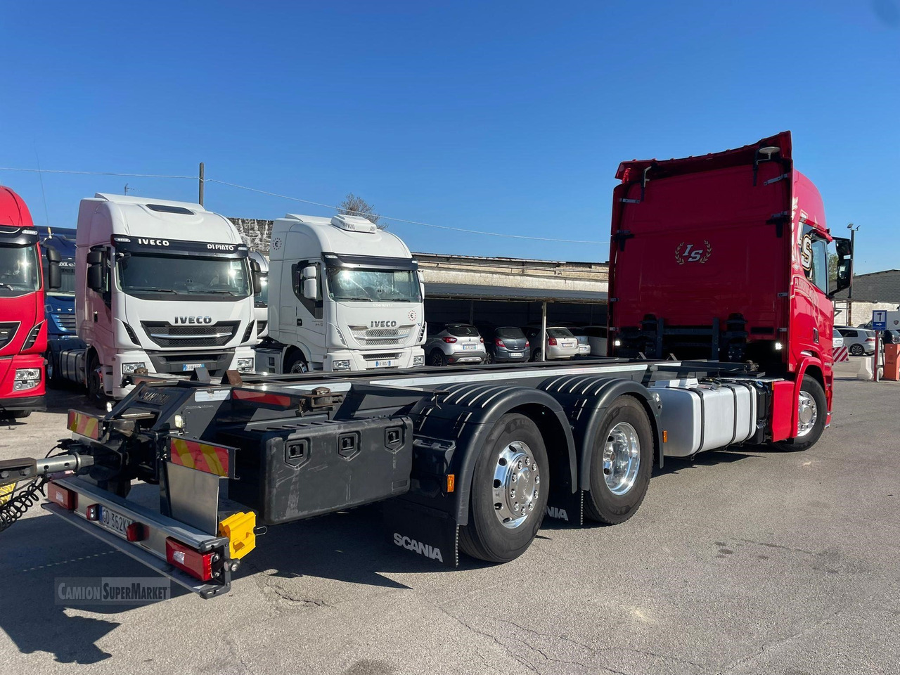 SCANIA R450 - Transportjer kontejnerësh/ Kamion me karroceri të çmontueshme: foto 2 SCANIA R450 - Transportjer kontejnerësh/ Kamion me karroceri të çmontueshme: foto 2
