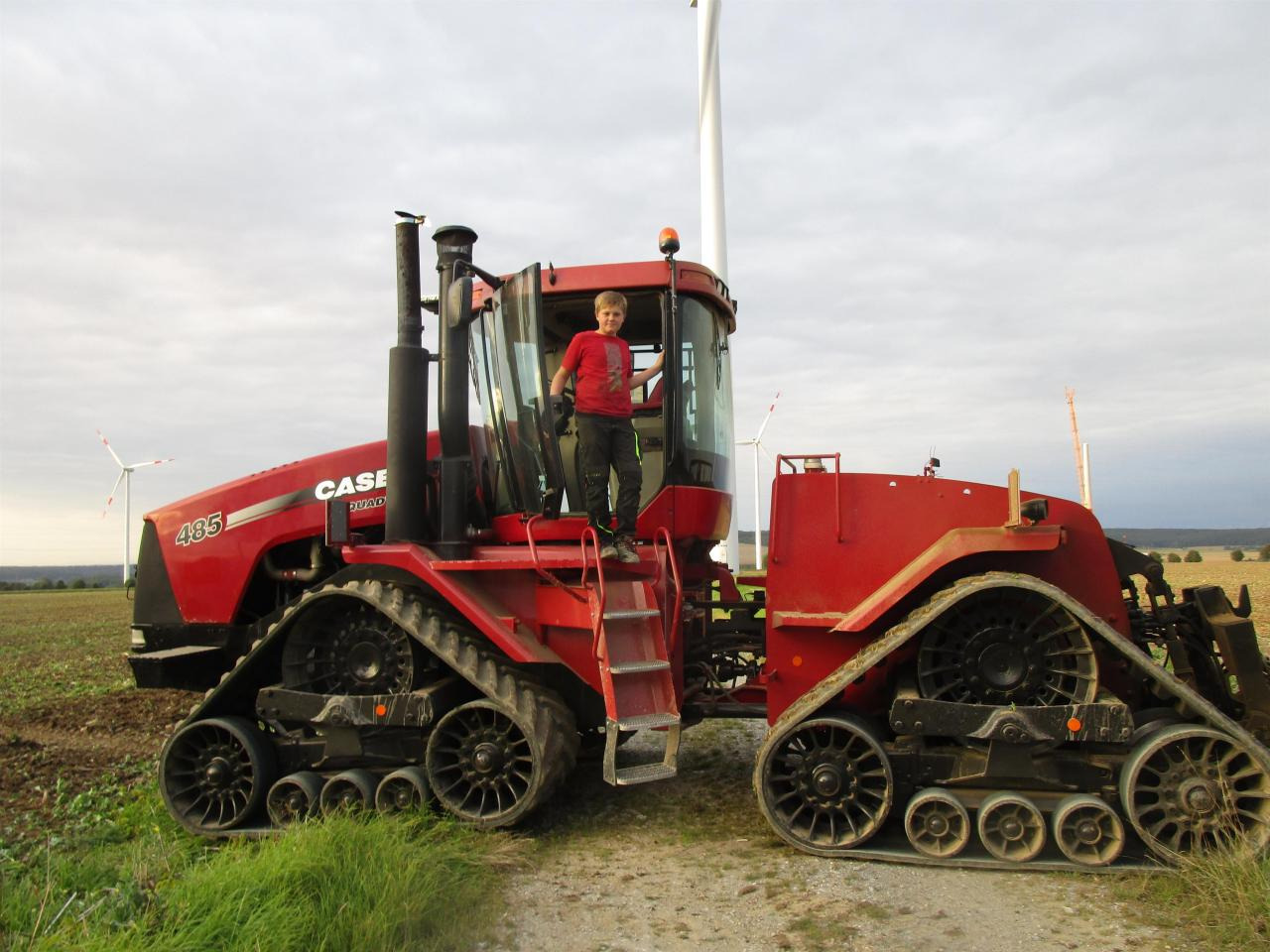 Case-IH 485 STX Quadtrac - Traktor me zinxhir: foto 4 Case-IH 485 STX Quadtrac - Traktor me zinxhir: foto 4