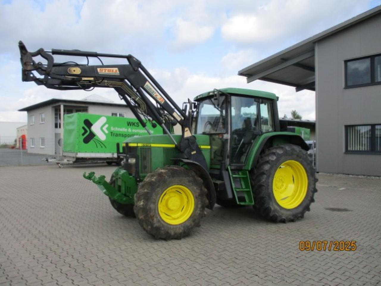John Deere 6610 TLS - Traktor: foto 1 John Deere 6610 TLS - Traktor: foto 1