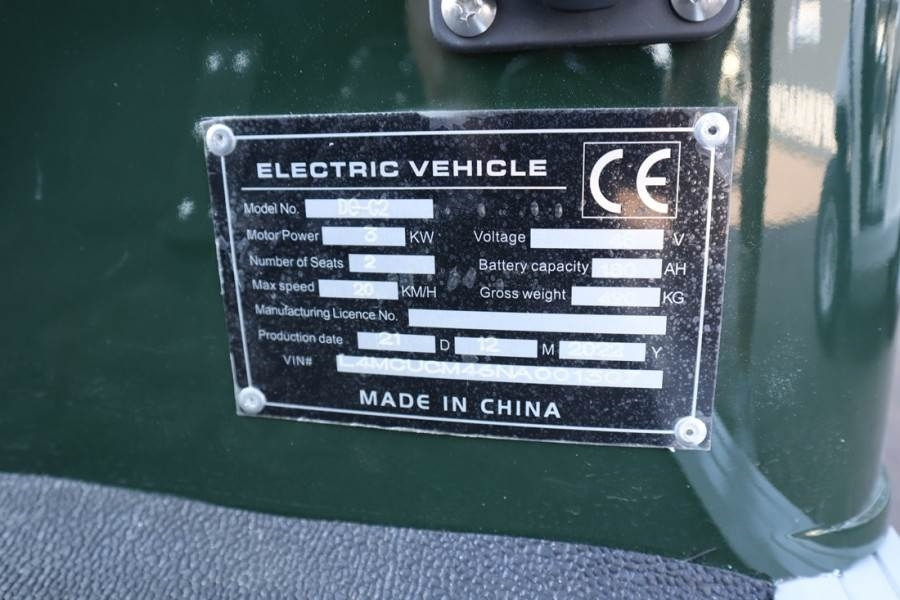 BRINGO DG-C2 Valid Inspection, *Guarantee! Dutch R - Karrocë golfi: foto 4 BRINGO DG-C2 Valid Inspection, *Guarantee! Dutch R - Karrocë golfi: foto 4