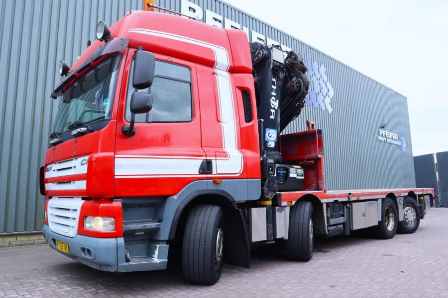 DAF CF85 With HMF 85t/m Crane Dutch Registration, HMF - Vinç për të gjitha terrenet: foto 1 DAF CF85 With HMF 85t/m Crane Dutch Registration, HMF - Vinç për të gjitha terrenet: foto 1