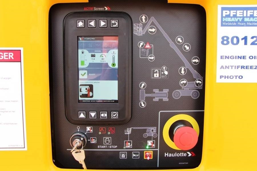 Haulotte HT28RTJ Pro Diesel, 4x4 Drive, 27.9 m Working Heig - Krah teleskopik: foto 4 Haulotte HT28RTJ Pro Diesel, 4x4 Drive, 27.9 m Working Heig - Krah teleskopik: foto 4