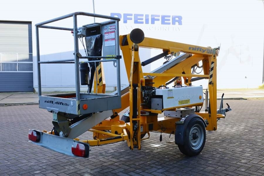 Niftylift 120TE Electric, 12.2m Working Height, 6.1m Reach, - Platformë ajrore me rimorkio: foto 2 Niftylift 120TE Electric, 12.2m Working Height, 6.1m Reach, - Platformë ajrore me rimorkio: foto 2