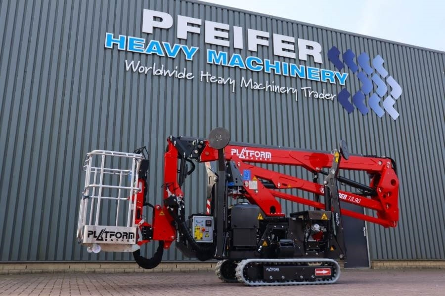 PLATFORM BAS Spider 18.90 PRO CE Declaration, Vali - Krah me çernjerë, Platform ngritëse tip merimangë: foto 1 PLATFORM BAS Spider 18.90 PRO CE Declaration, Vali - Krah me çernjerë, Platform ngritëse tip merimangë: foto 1