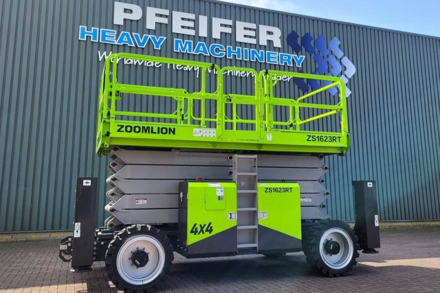Zoomlion ZS1623RT Diesel, 4x4 Drive, 18m Working Height, 68 - Ngritës gërshërë: foto 1 Zoomlion ZS1623RT Diesel, 4x4 Drive, 18m Working Height, 68 - Ngritës gërshërë: foto 1