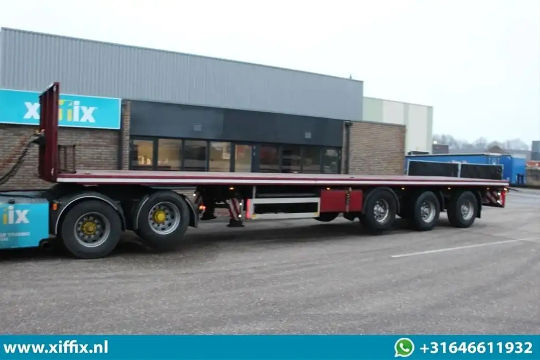 Pacton 3-ass. Vlakke oplegger / 2x gestuurd / 13647 - Gjysmë rimorkio e hapur/ Platformë: foto 4 Pacton 3-ass. Vlakke oplegger / 2x gestuurd / 13647 - Gjysmë rimorkio e hapur/ Platformë: foto 4