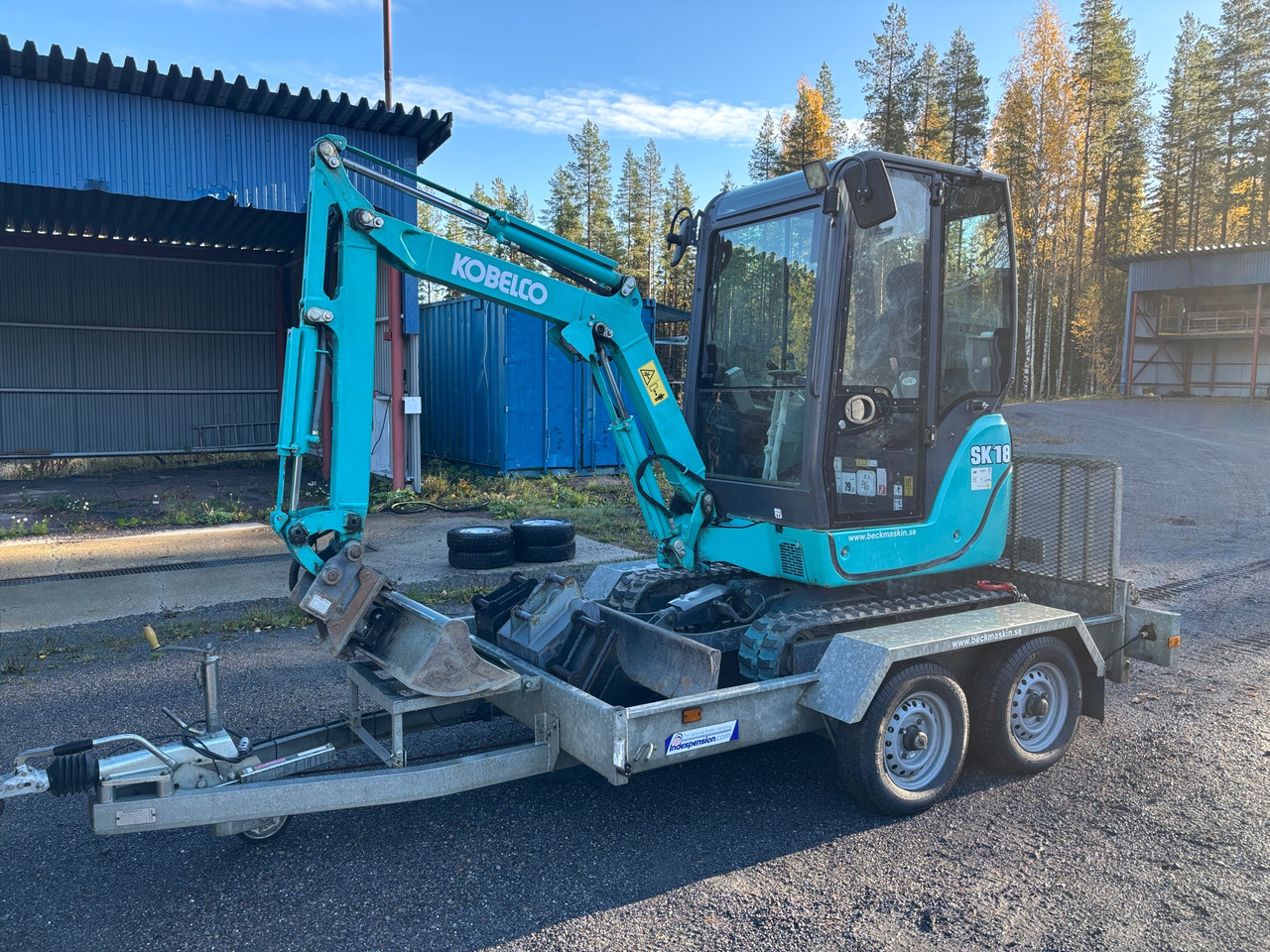 Kobelco SK18 - Ekskavator: foto 1 Kobelco SK18 - Ekskavator: foto 1
