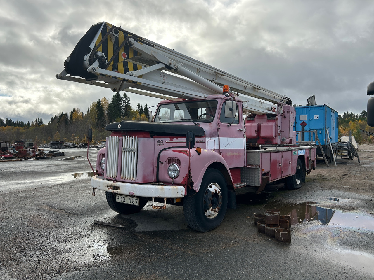 Scania 80 S 50 165 - Zjarrfikëse: foto 1 Scania 80 S 50 165 - Zjarrfikëse: foto 1