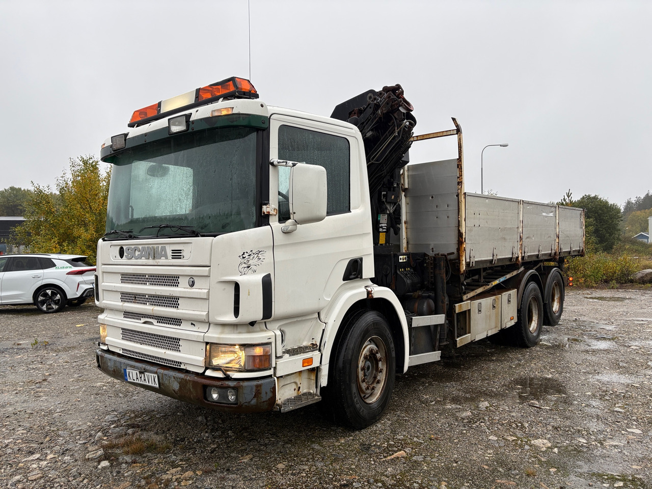 Scania P94 - Kamion me vinç: foto 1 Scania P94 - Kamion me vinç: foto 1