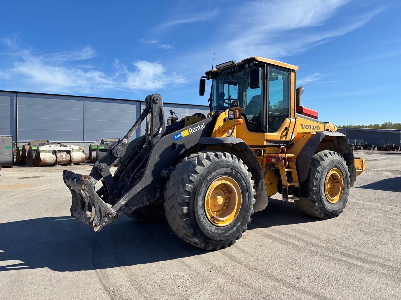 Volvo L110F - Fadrom me goma: foto 1 Volvo L110F - Fadrom me goma: foto 1
