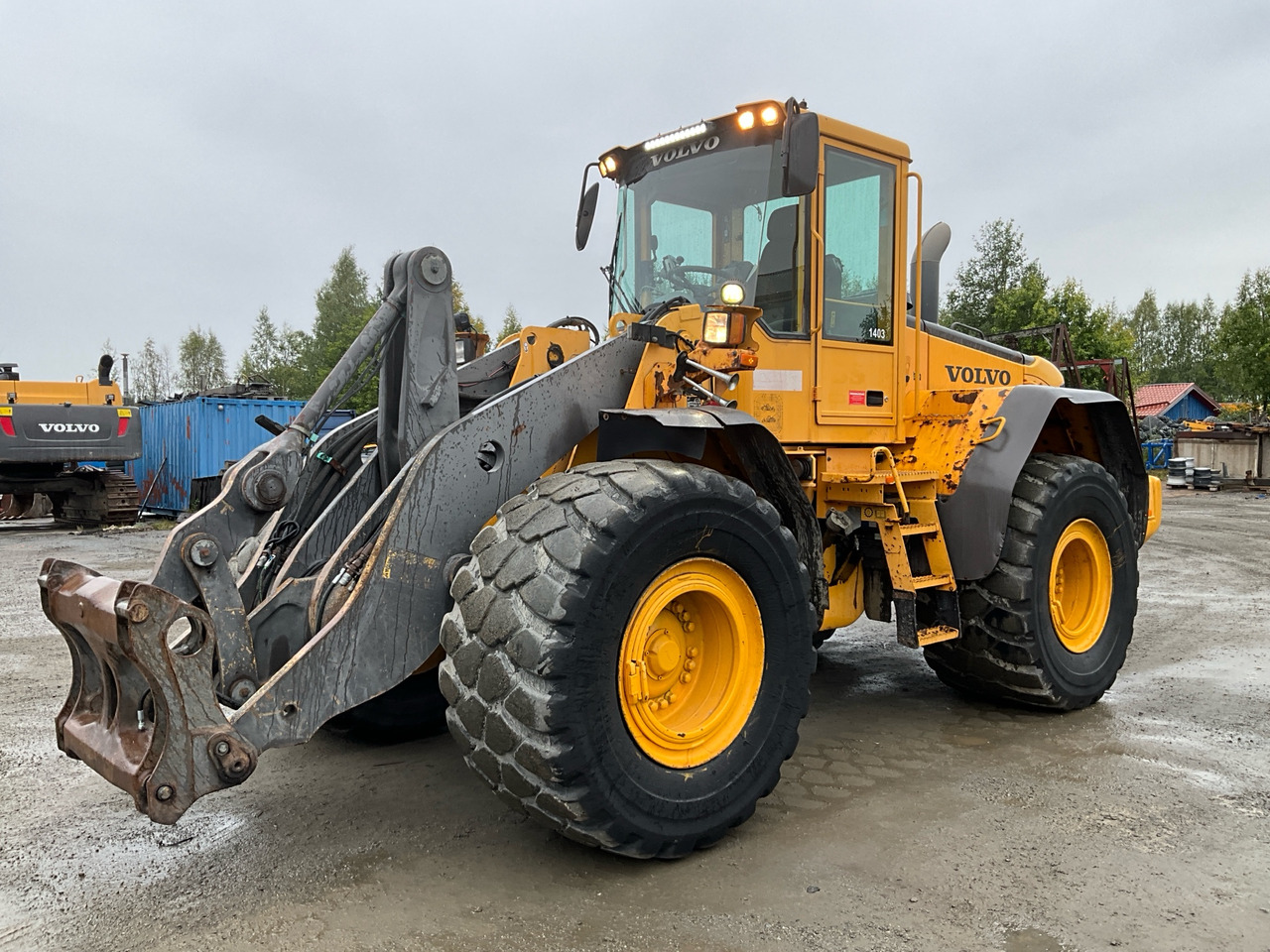 Volvo L120E - Fadrom me goma: foto 1 Volvo L120E - Fadrom me goma: foto 1