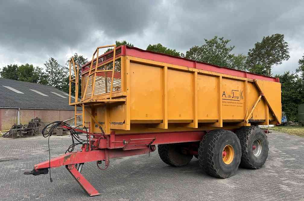 Veenhuis kipper kieper, kiepwagen, dumper - Rimorkio bujqësore vetëshkarkuese/ Shkarkues: foto 2 Veenhuis kipper kieper, kiepwagen, dumper - Rimorkio bujqësore vetëshkarkuese/ Shkarkues: foto 2