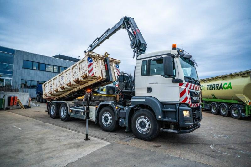 MAN TGS 32.420 BL + HIAB X-HIDUO 188/3x - Kamion vetëngarkues, Kamion me vinç: foto 2 MAN TGS 32.420 BL + HIAB X-HIDUO 188/3x - Kamion vetëngarkues, Kamion me vinç: foto 2